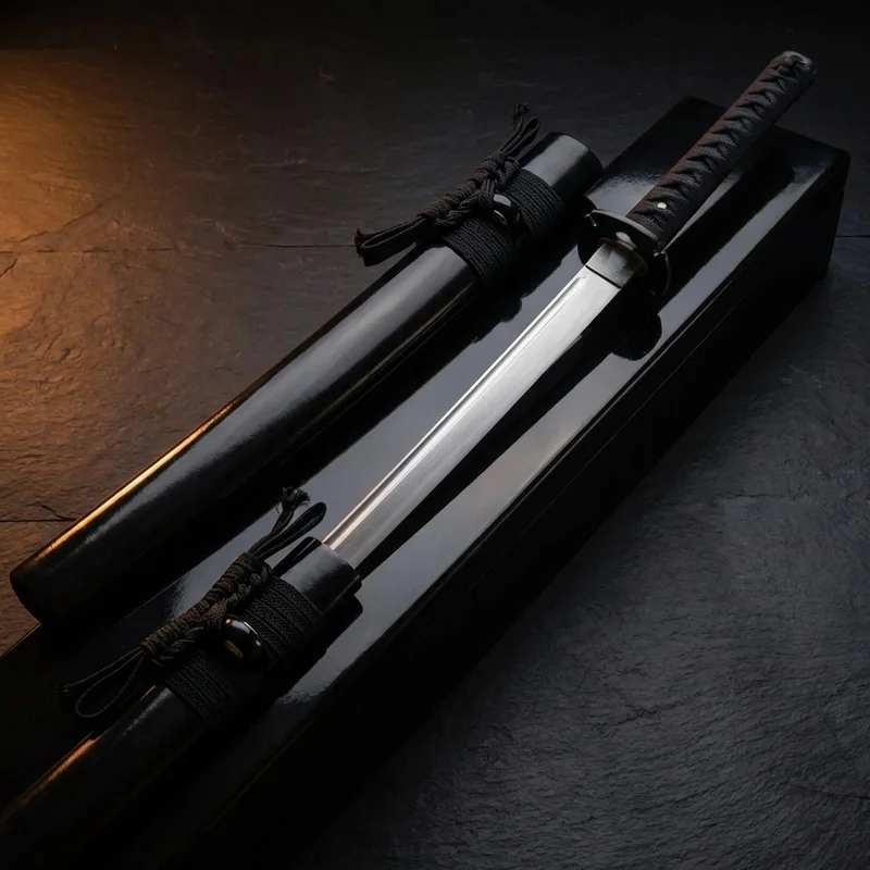 Handmade — Zangetsu Bleach Replica Sword 1095 Carbon Steel Wrapped Handle - 4