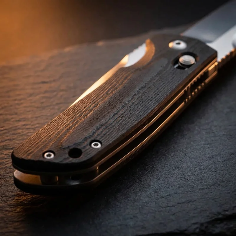 Hogue EX-A01 — CPM154 Automatic Knife Black G10 Handle - 3