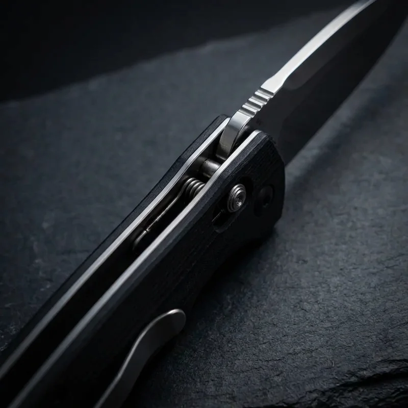 Hogue EX-A01 — CPM154 Automatic Knife Black G10 Handle - 4