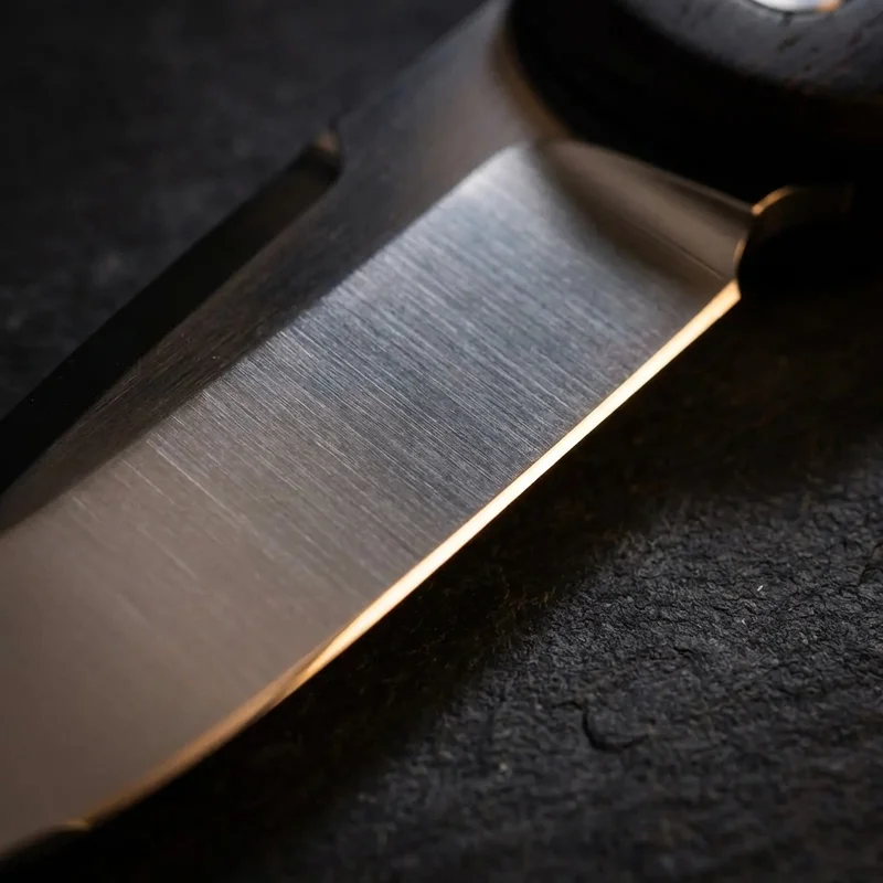 Pro-Tech Godson — 154CM Automatic Knife Ebony Wood Handle - 2