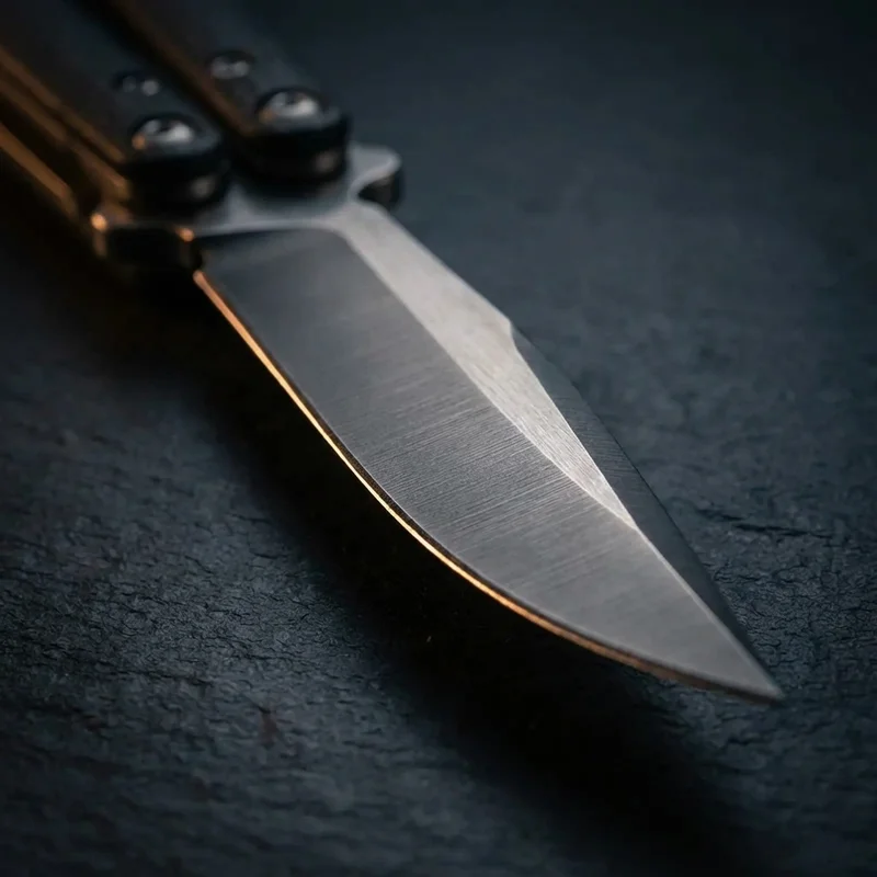 Benchmade 51 — Morpho Butterfly Knife G10 Handle - 2