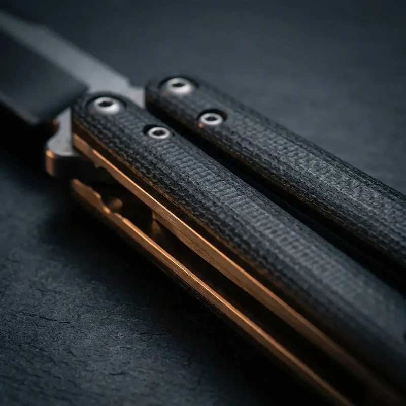 Benchmade 51 — Morpho Butterfly Knife G10 Handle - 3