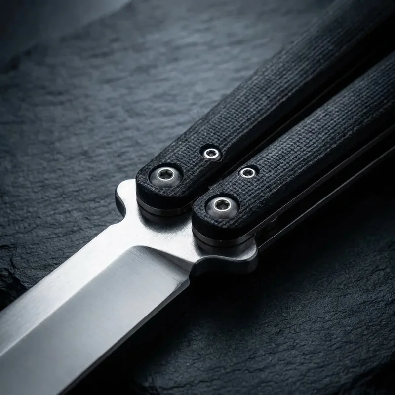 Böker Plus — Tactical Butterfly Knife G10 Black - 4