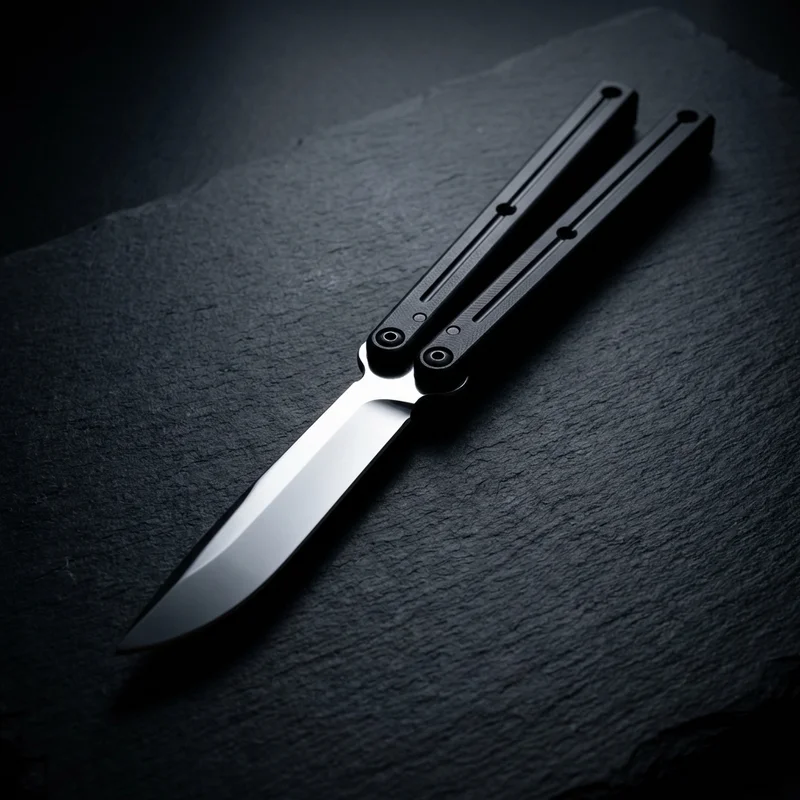 Squid Industries Krake Raken V3 — Inked Balisong Trainer - 1