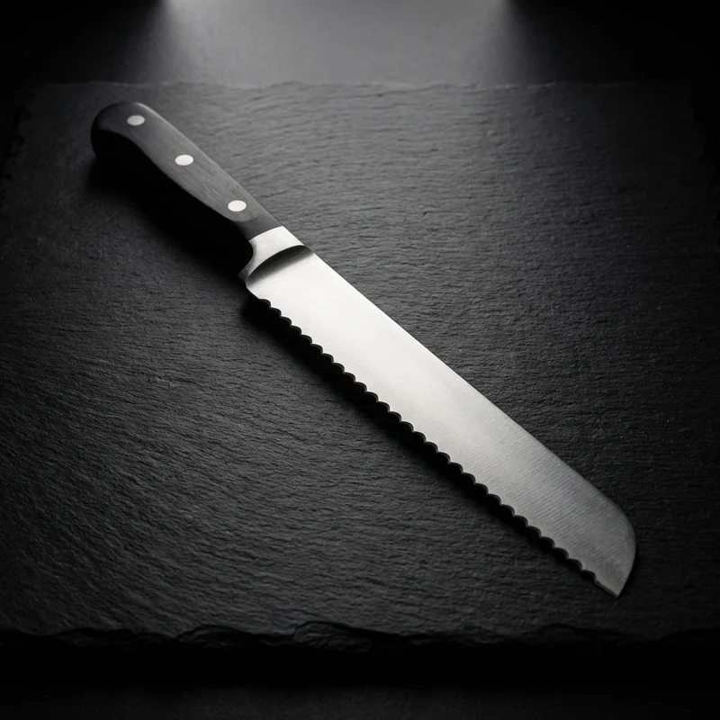 Wusthof Classic — Serrated Bread Knife High-Carbon Stainless 23cm POM Handle - 1