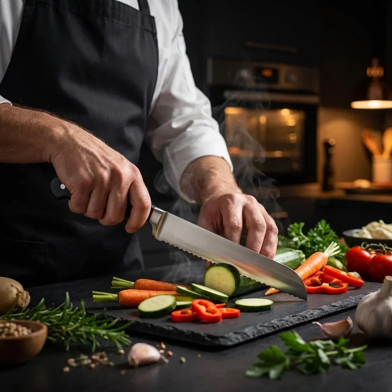 Wusthof Classic — Serrated Bread Knife High-Carbon Stainless 23cm POM Handle - 5