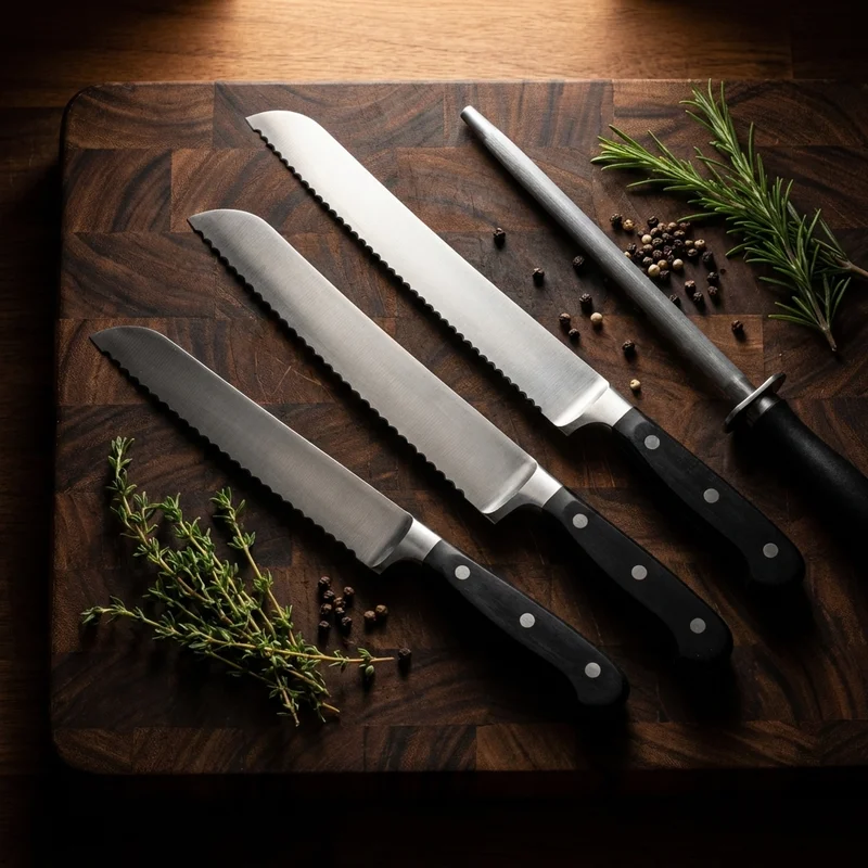 Wusthof Classic — Serrated Bread Knife High-Carbon Stainless 23cm POM Handle - 6