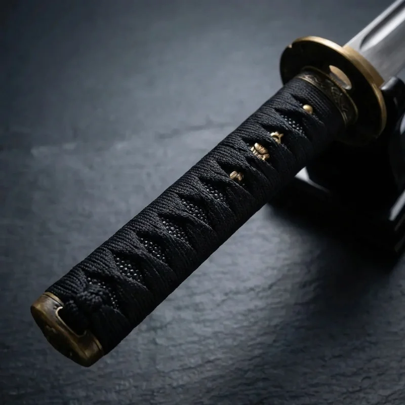Musashi — Battle Ready Katana 1095 Carbon Steel Ray Skin Tsuka - 3