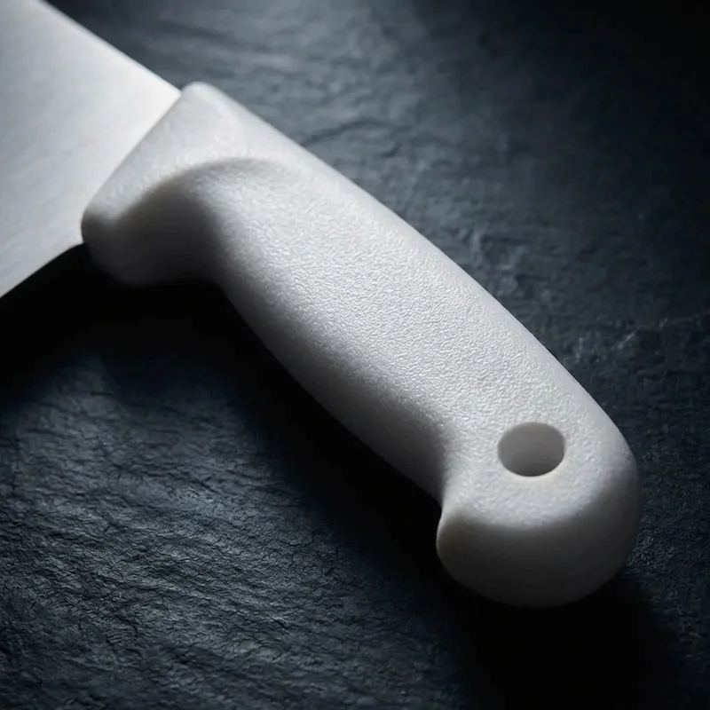 Dexter-Russell Sani-Safe — High-Carbon Butcher Cleaver 20cm White Handle - 3