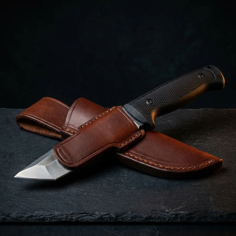 Cold Steel Recon Tanto — SK-5 Carbon Steel Combat Knife Kray-Ex Handle - 4