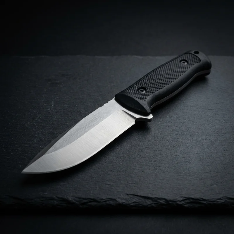 Ka-Bar 1245 — Full-Tang Combat Knife 1095 Carbon Steel Kraton G Handle - 1