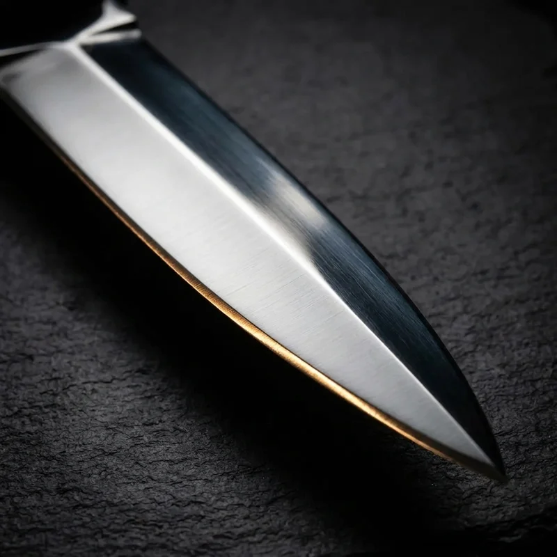 Cold Steel — Italian Stiletto Dagger 4116 Stainless Steel Rosewood Handle - 2