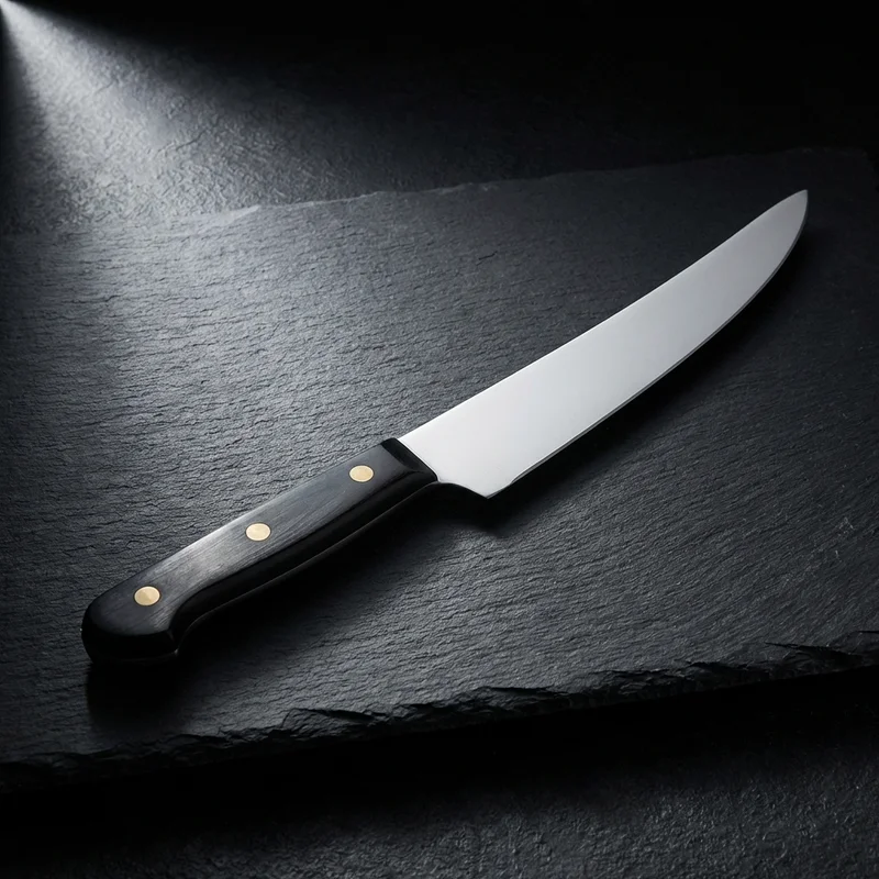 Déglon Dumas — Sole Fish Knife Stainless Steel 17cm Riveted POM Handle - 1