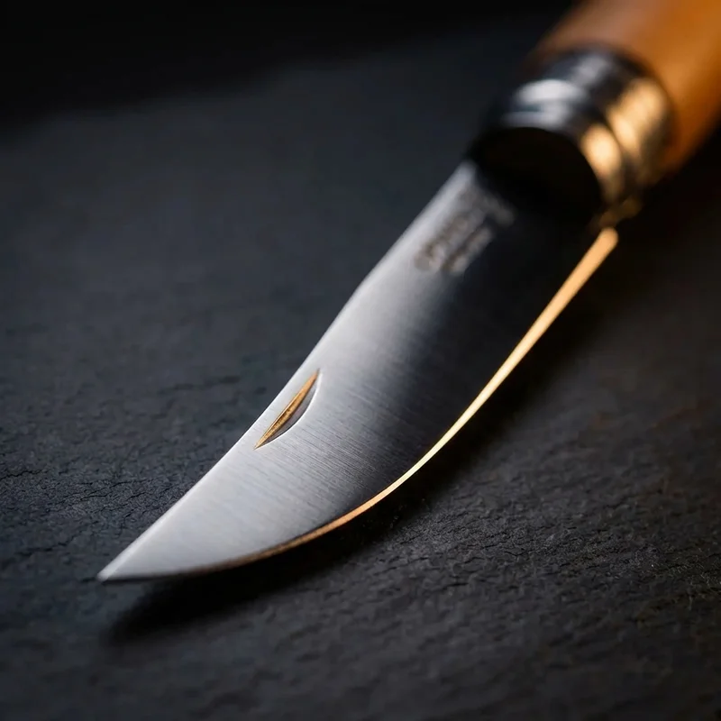 Opinel N°12 — Slim Fish Fillet Knife Sandvik Steel Beech Handle - 2