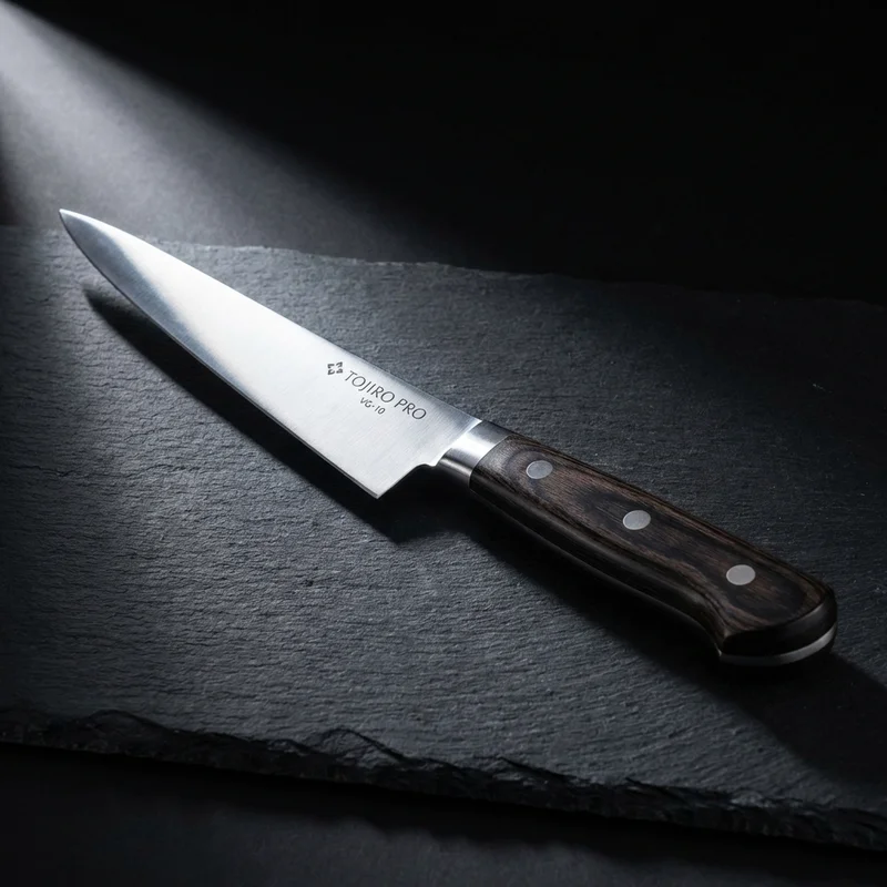 Tojiro Pro — Flexible Fish Fillet Knife VG-10 Steel 18cm Pakkawood Handle - 1