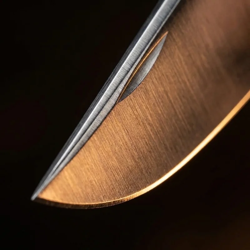 Thiers-Issard — Le Thiers French Pocket Knife 12C27 Juniper Wood Handle - 2