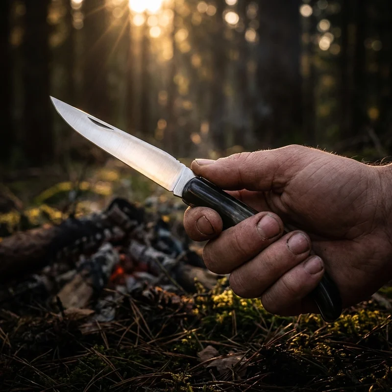 Fontenille Pataud — Laguiole French Knife T12 Steel Buffalo Horn Handle - 5