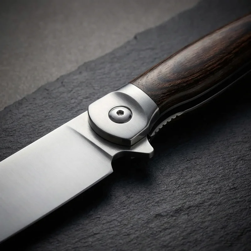 Shun Kai — Seki Magor Nakiri Japanese Kitchen Knife 16.5cm Pakkawood Handle - 4