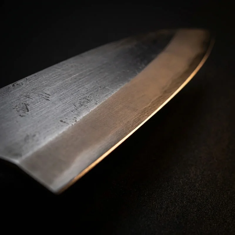 Yoshihiro — Blue Steel #2 Deba Japanese Kitchen Knife 16.5cm Magnolia Handle - 2