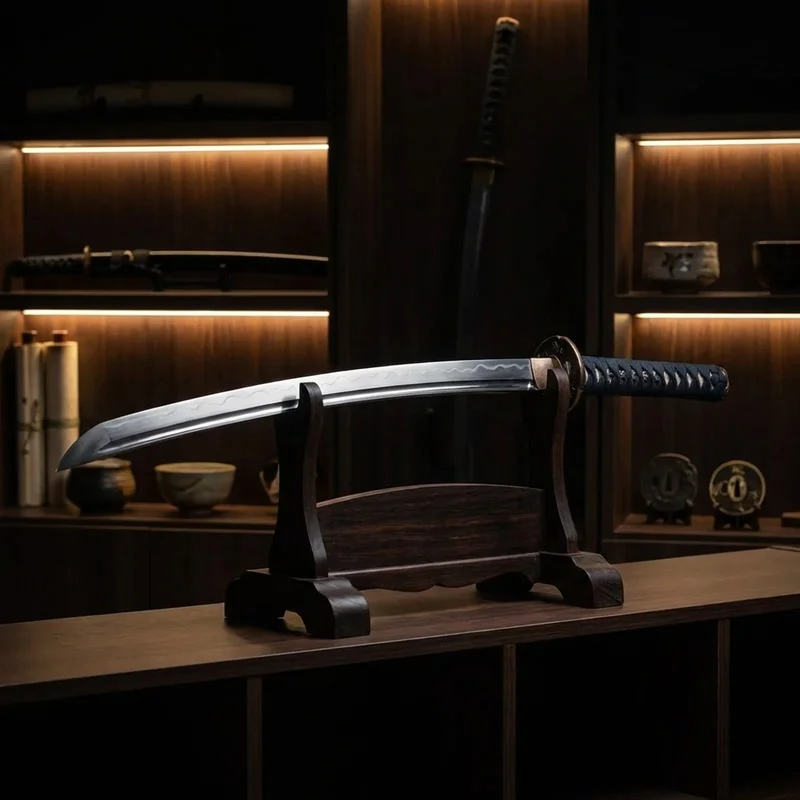 Dragon King — Kaze Japanese Katana T10 Tool Steel Bronze Tsuba - 5