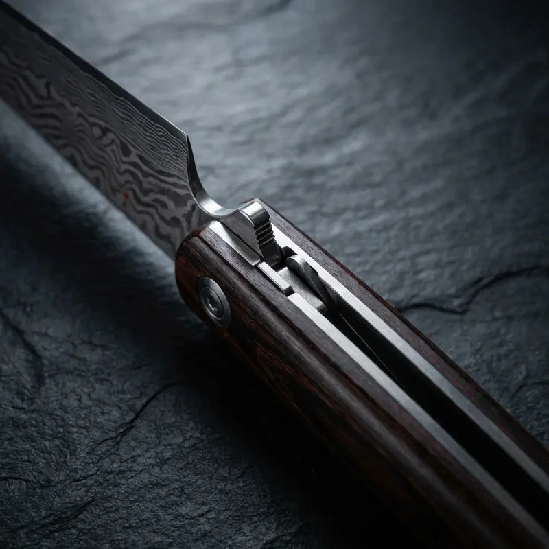 Miyabi Koh — FC61 Damascus Kitchen Knife 18cm Mahogany Pakkawood Handle - 4