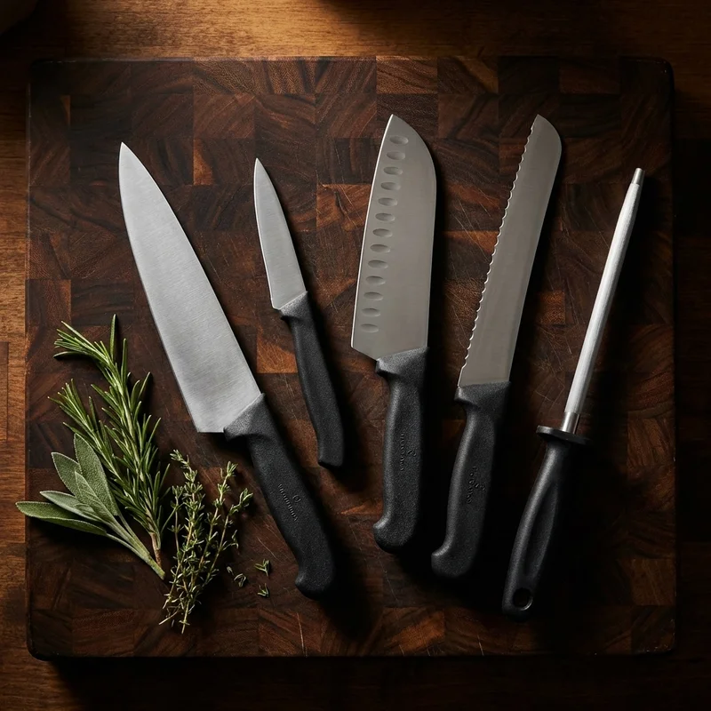 Victorinox Fibrox Pro — Stainless Steel Kitchen Knife 19cm Slip-Resistant Handle - 6