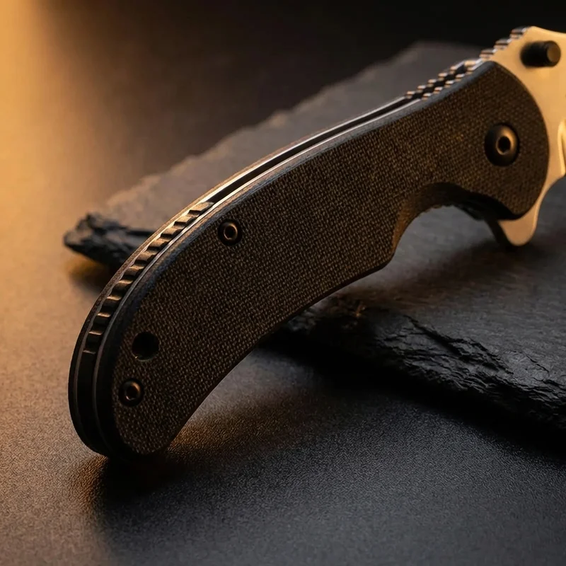 Emerson — Super Karambit Folding Knife 154CM Steel Textured G10 Handle - 3