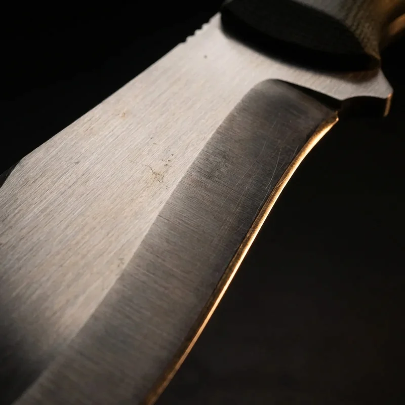 Condor K-Tact — Full-Tang Kukri Knife 1075 Carbon Steel Micarta Handle - 2