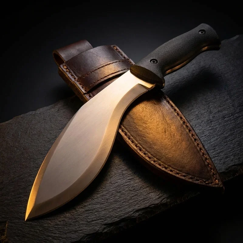 Cold Steel — Gurkha Kukri Knife 1055 Carbon Steel Kray-Ex Handle - 4