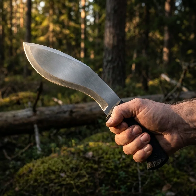 Cold Steel — Gurkha Kukri Knife 1055 Carbon Steel Kray-Ex Handle - 5