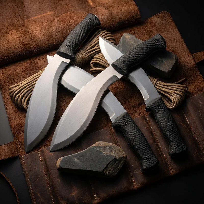 Cold Steel — Gurkha Kukri Knife 1055 Carbon Steel Kray-Ex Handle - 6