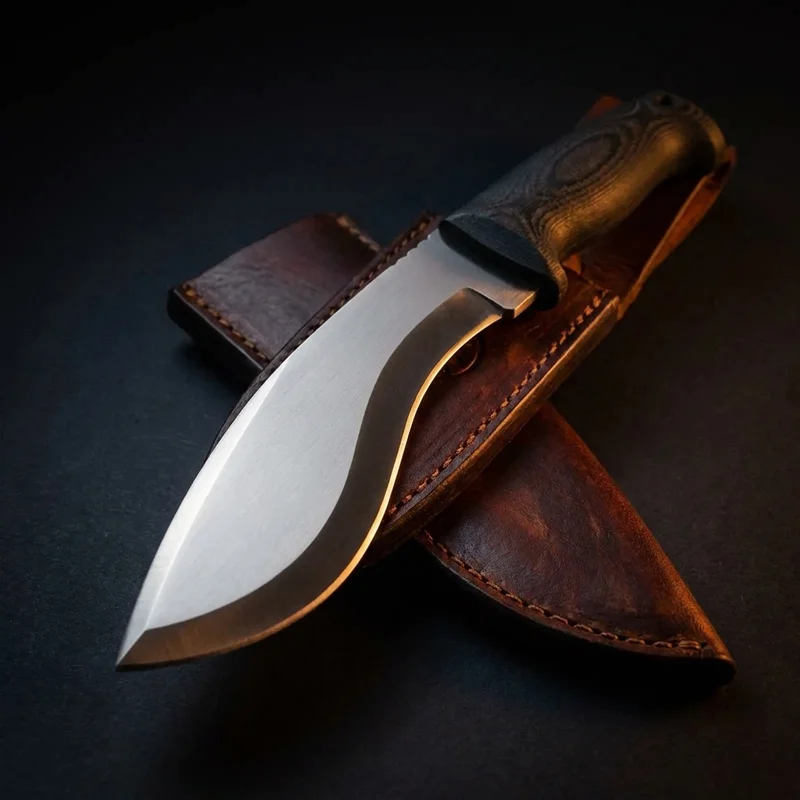 Ka-Bar — Heavy-Duty Kukri Machete 1085 Carbon Steel Kraton Handle - 4