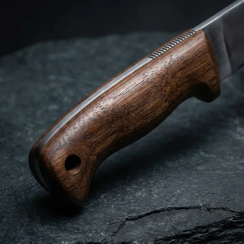 Condor Tool & Knife — Golok Machete 1075 Carbon Steel Walnut Handle - 3