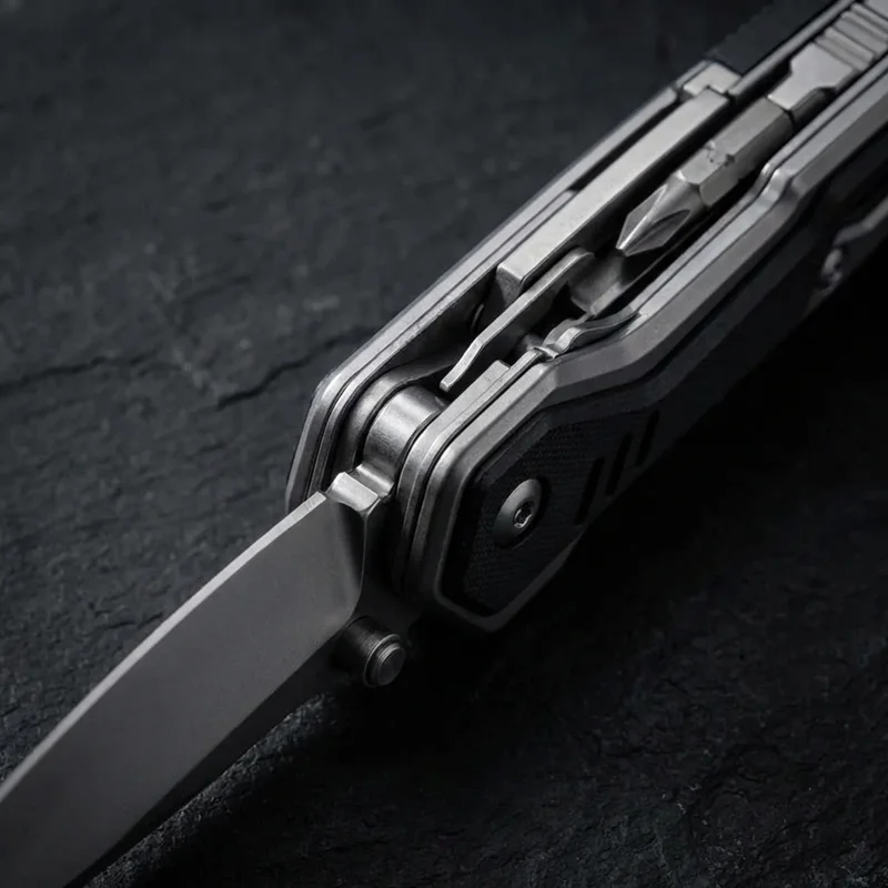 Gerber Center-Drive — Multi-Tool Knife 420HC Steel Center-Axis Bit Driver - 4