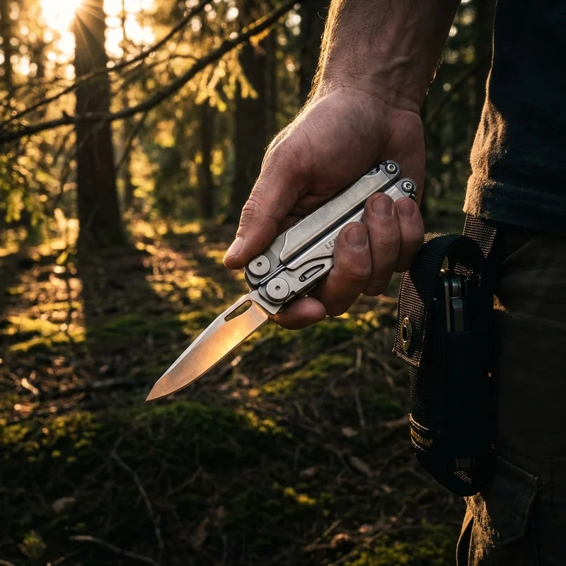 Leatherman Wave+ — 18-Function Stainless Steel Multi-Tool Nylon Sheath - 5