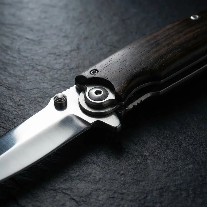 Toadfish Elite — Oyster Knife Ebony Wood Handle - 4