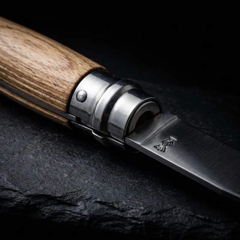 Opinel No. 09 — Oyster & Shellfish Knife Laminated Birch - 4