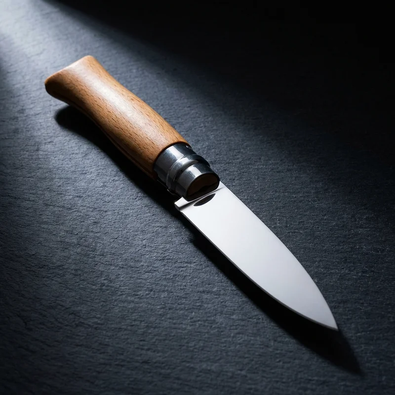 Opinel Les Essentiels — N°112 Paring Knife Stainless Steel Primavera Handle - 1