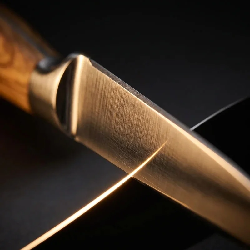 Laguiole en Aubrac — Forged Steak Knife Olive Wood Handle - 2