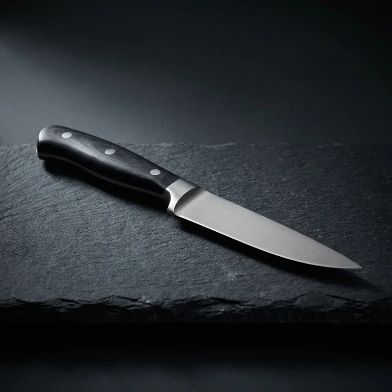 Wüsthof Classic — Precision-Forged Steak Knife Black Handle - 1