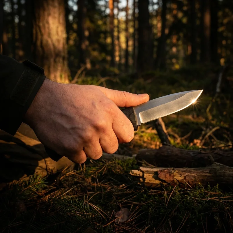 Fallkniven A1 Pro — Laminated CoS Steel Survival Knife Kraton Handle - 5