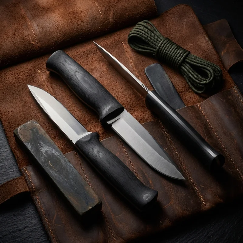 Fallkniven A1 Pro — Laminated CoS Steel Survival Knife Kraton Handle - 6