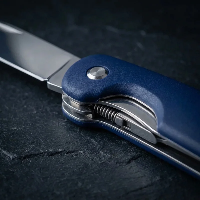 Swiza D06 — Swiss Pocket Knife 12-Function Blue Soft-Touch Handle - 4