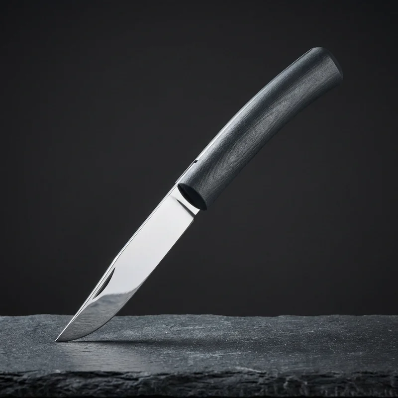 Opinel Bon Appetit — Table Knife Stainless Steel Anthracite Polymer Handle - 1