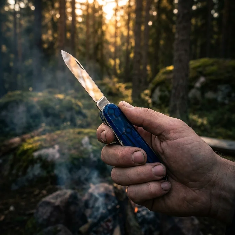 Victorinox Climber — Swiss Army Knife 14-Function Translucent Sapphire - 5