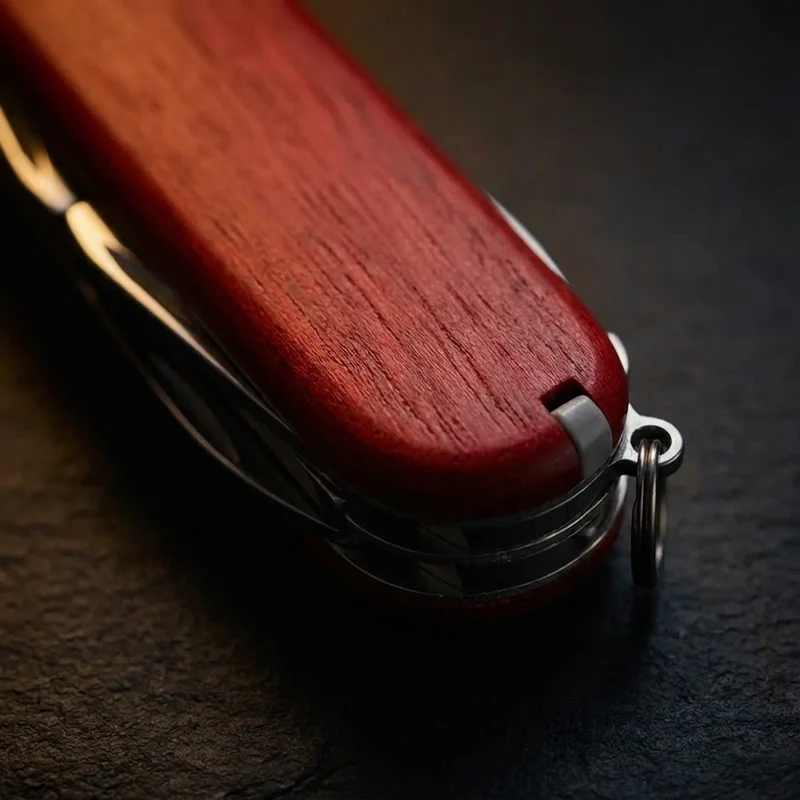 Victorinox Compact — Swiss Army Knife 15-Function EDC Red Handle - 3