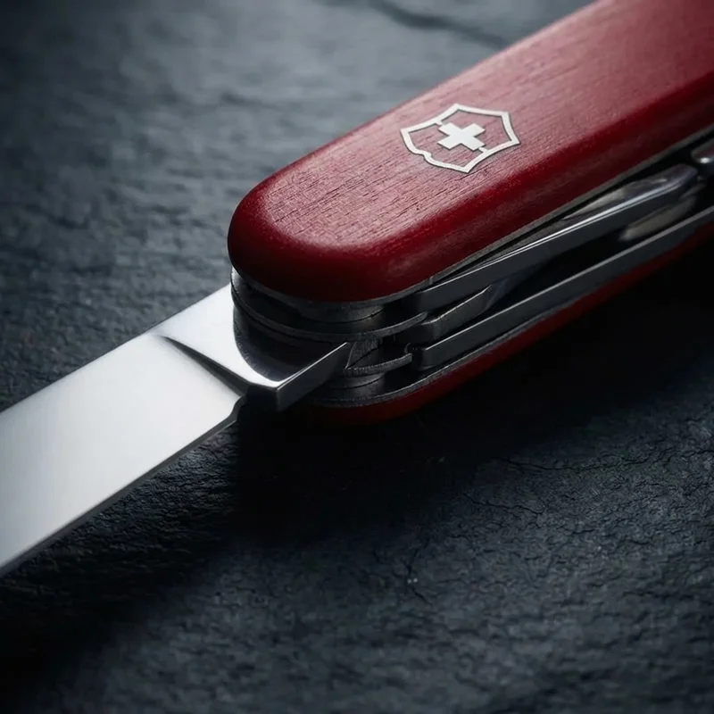 Victorinox Compact — Swiss Army Knife 15-Function EDC Red Handle - 4