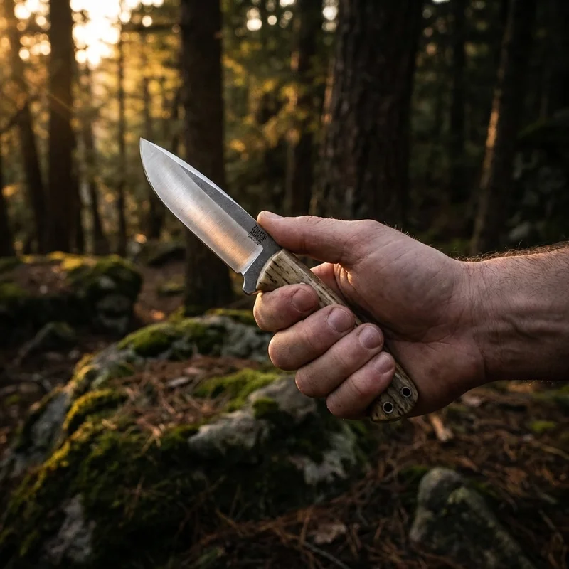 Bark River — Norse Viking Knife CPM-3V Steel Antique Bone Handle - 5