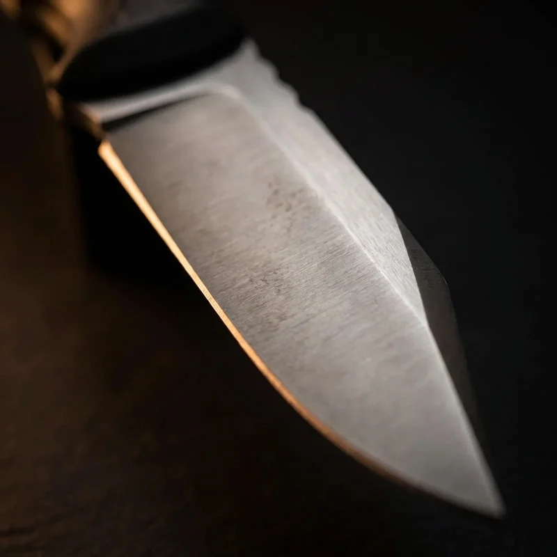 TOPS — Viking Tactics Seax 1095 Carbon Steel Black Micarta Handle - 2